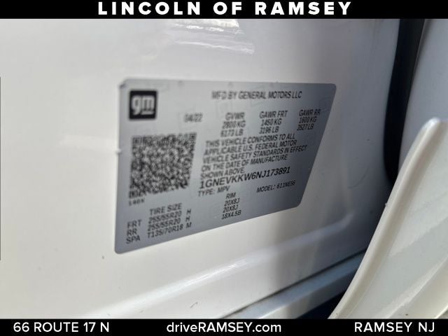 2022 Chevrolet Traverse Premier