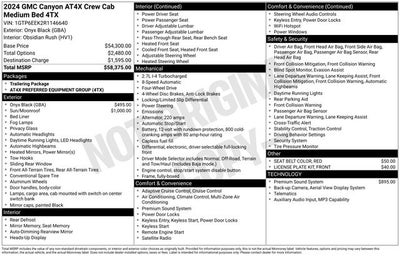 2024 GMC Canyon AT4X