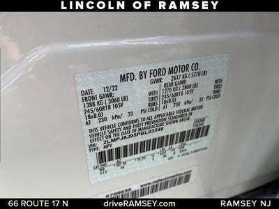 2023 Lincoln Nautilus Standard