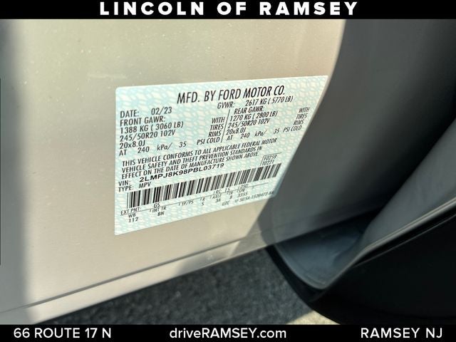 2023 Lincoln Nautilus Reserve