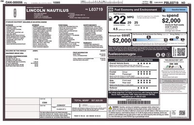 2023 Lincoln Nautilus Reserve
