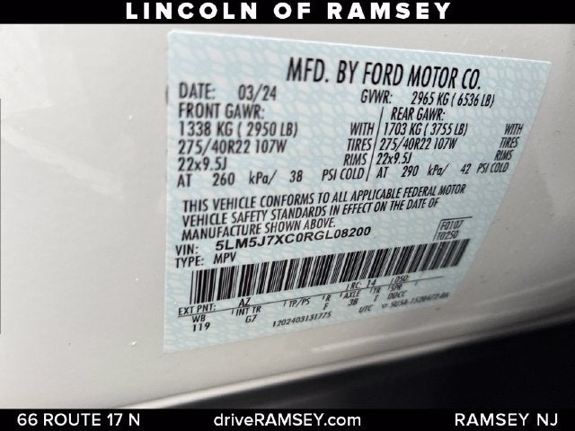 2024 Lincoln Aviator Reserve Premium
