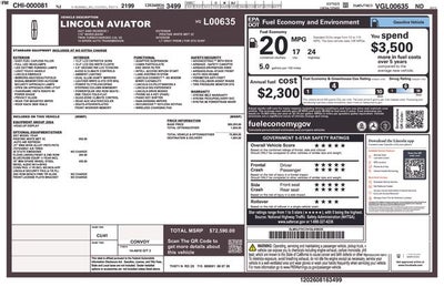 2027 Lincoln Aviator 4DR AWD RESERVE