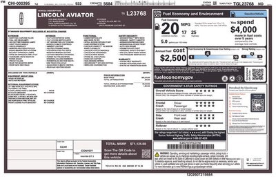2026 Lincoln Aviator Reserve®