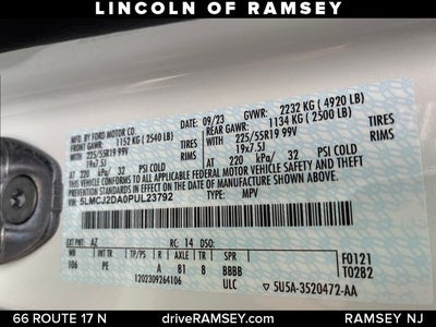 2023 Lincoln Corsair Reserve
