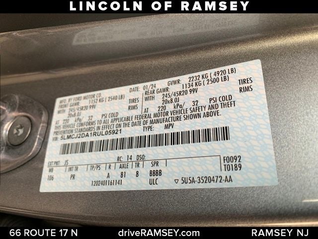 2024 Lincoln Corsair Reserve