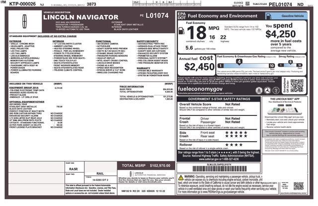 2023 Lincoln Navigator Reserve