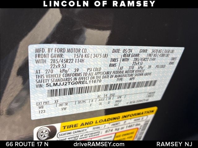 2024 Lincoln Navigator Black Label