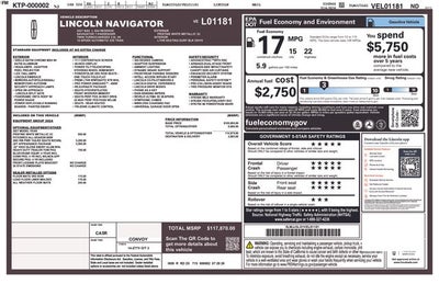 2027 Lincoln Navigator Reserve L
