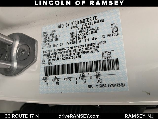 2024 Lincoln Nautilus Reserve