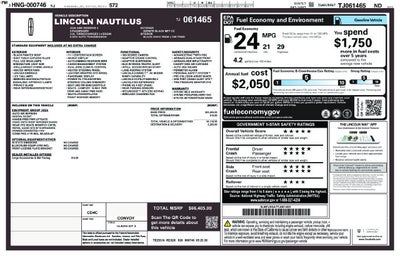 2026 Lincoln Nautilus Reserve