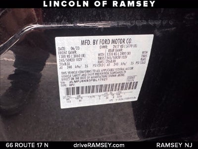 2023 Lincoln Nautilus Reserve