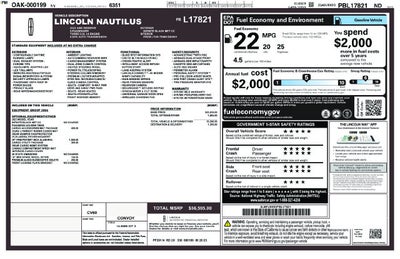 2023 Lincoln Nautilus Reserve