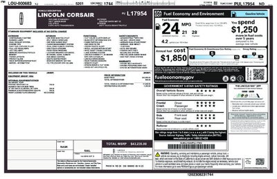2023 Lincoln Corsair Standard