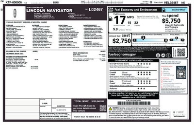 2027 Lincoln Navigator L Reserve