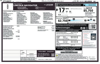 2027 Lincoln Navigator L Premiere