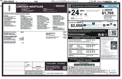 2026 Lincoln Nautilus Premiere