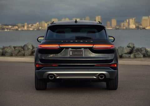 The rear lighting of the 2025 Lincoln Corsair® SUV spans the entire width of the vehicle. | Lincoln of Ramsey in Ramsey NJ