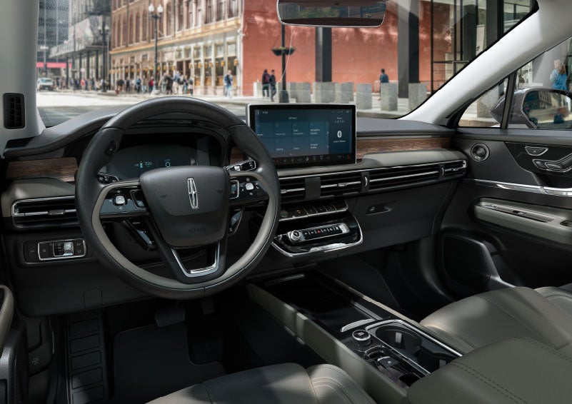 The interior dashboard of 2024 Lincoln Corsair® SUV is shown here. | Lincoln of Ramsey in Ramsey NJ