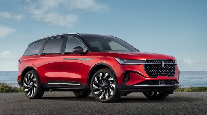 A 2026 Lincoln Nautilus® Reserve model is shown with the stylish available Jet Appearance Package. | Lincoln of Ramsey in Ramsey NJ